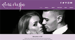 Desktop Screenshot of ninacrespo.com